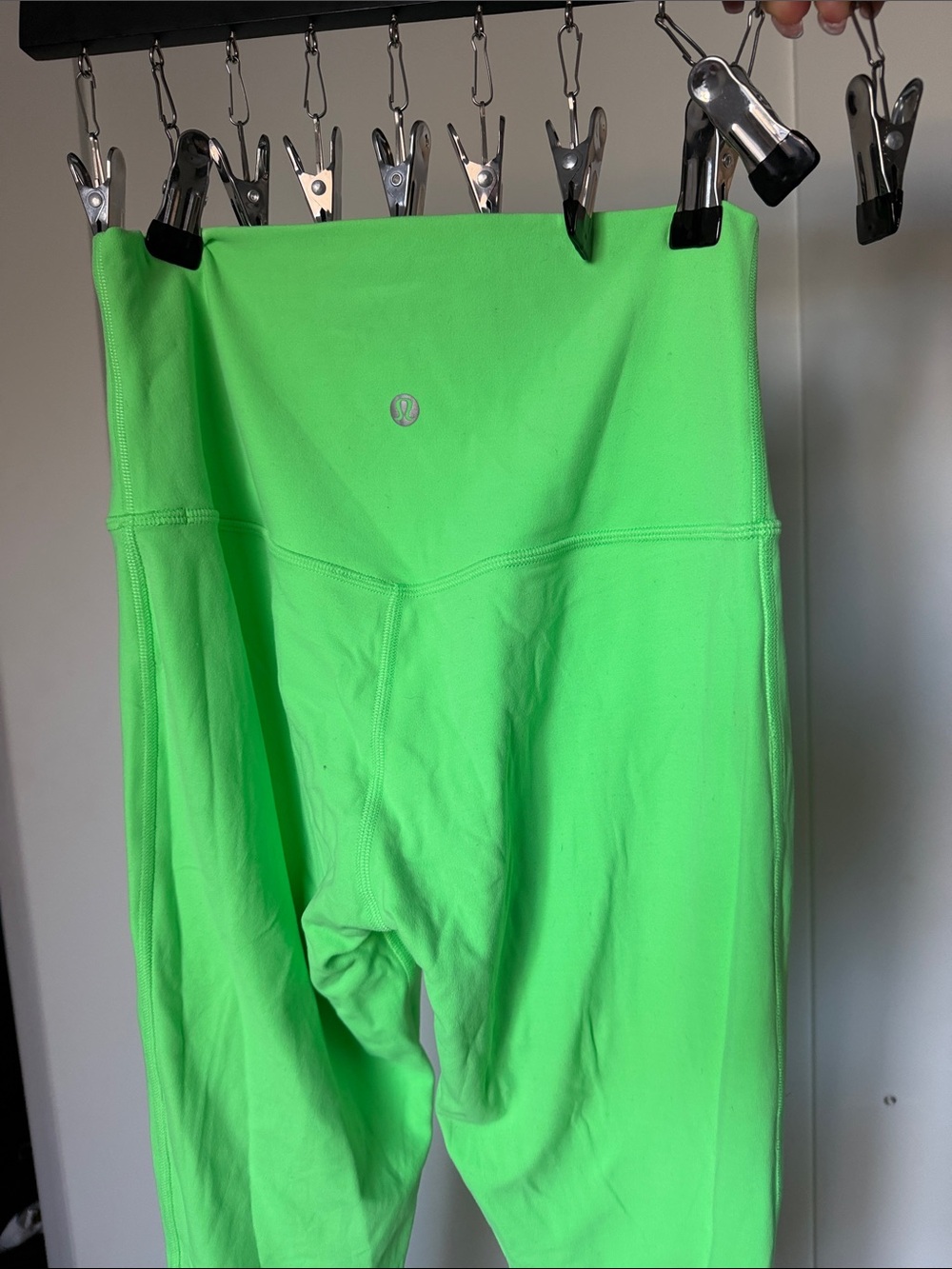 lululemon athletica align Neon Green High-Rise standard length leggings